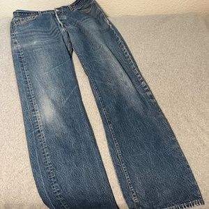 Vintage Levis 501XX Jeans Mens Size 36 x 35 Tall